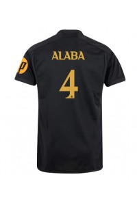 Fotbalové Dres Real Madrid David Alaba #4 Třetí Oblečení 2023-24 Krátký Rukáv